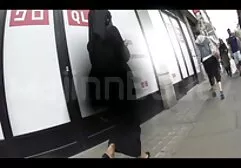 Euro Blonde mag das Gefühl von kostenlose pprnos Nylon auf ihrer Haut